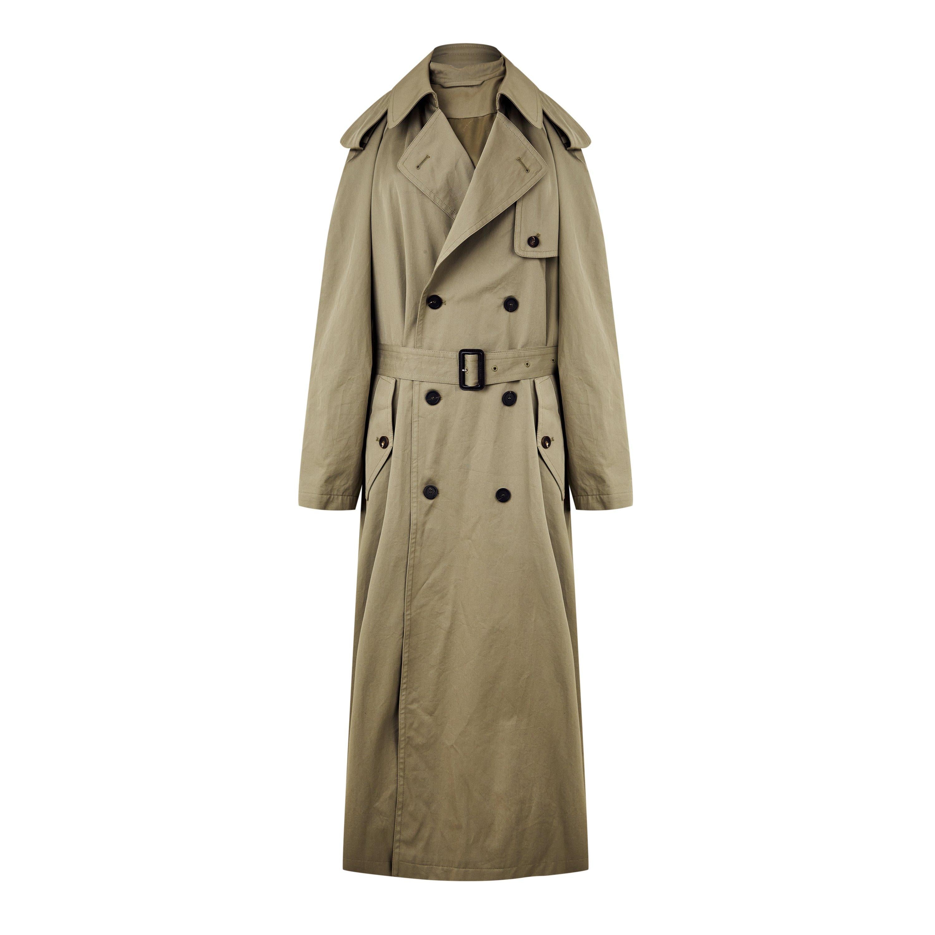 Suspend Cotton Long Sleeve Trench Dress