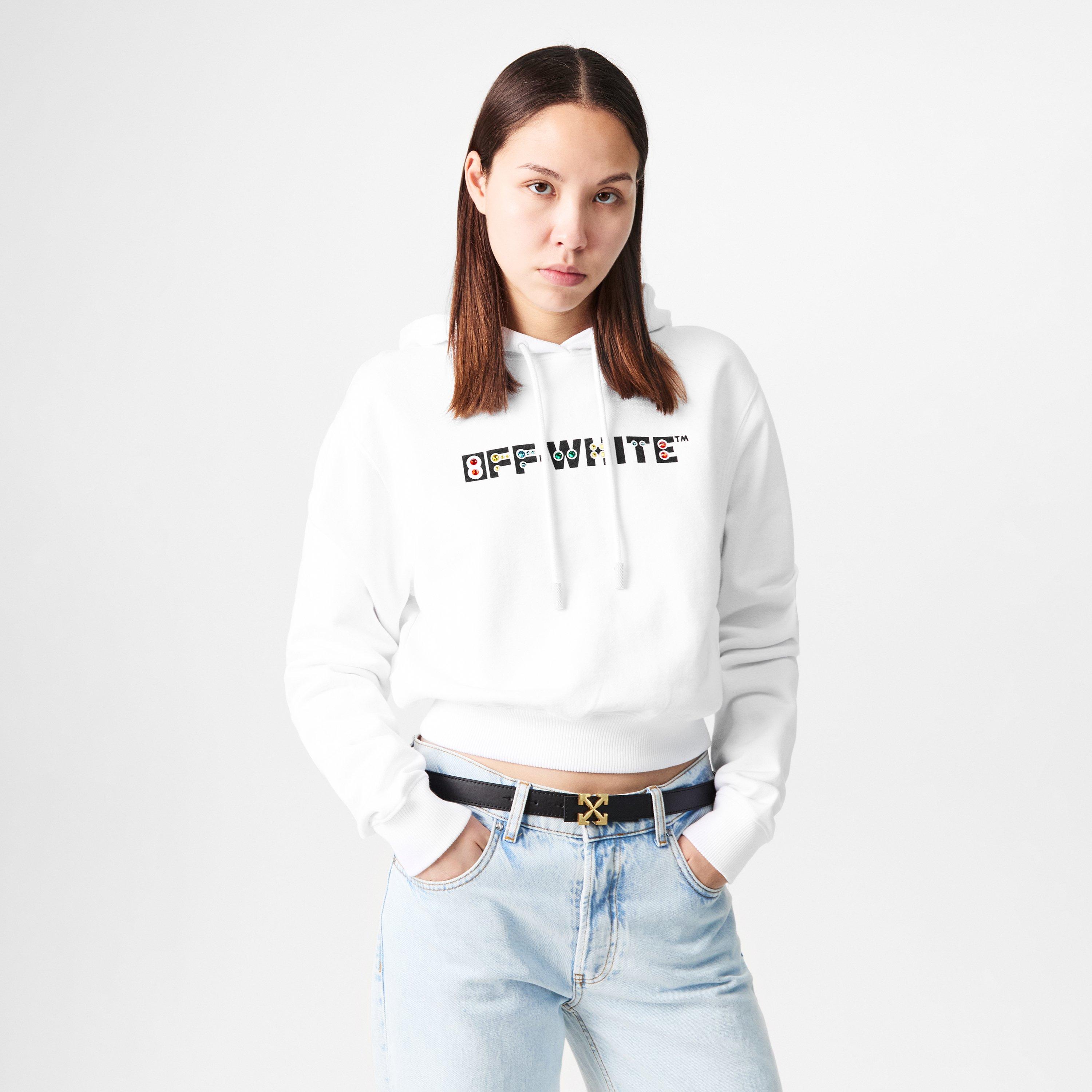 Off Cropped Hoodie Ld99