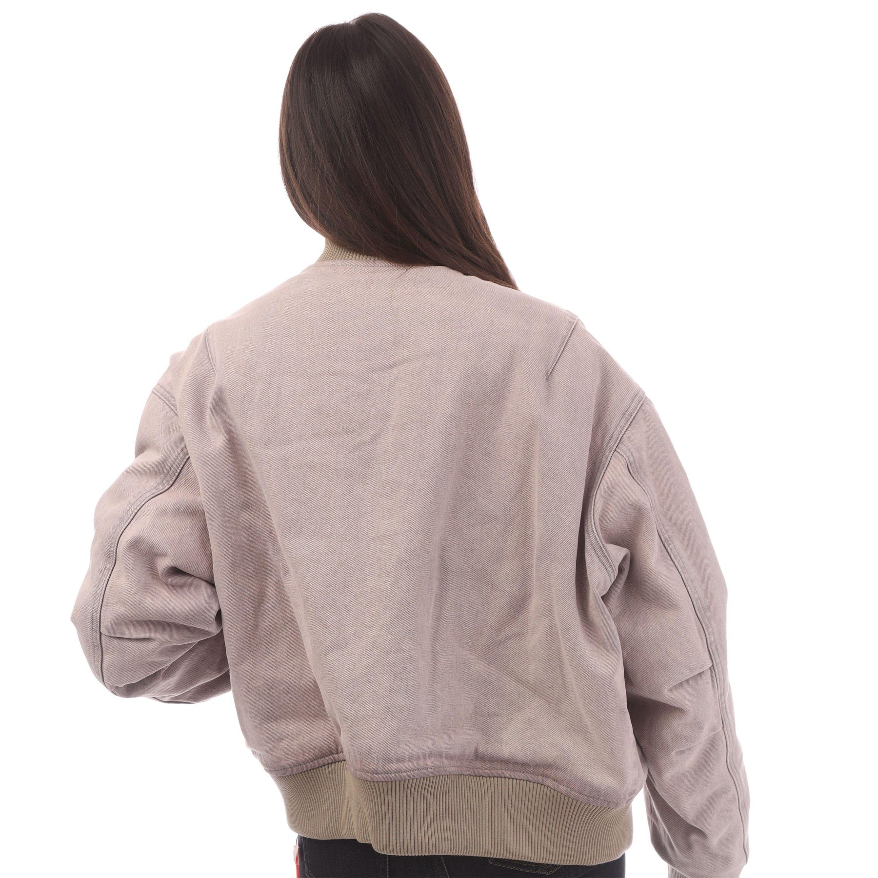 Women's  Denim Over Bomber Jacket