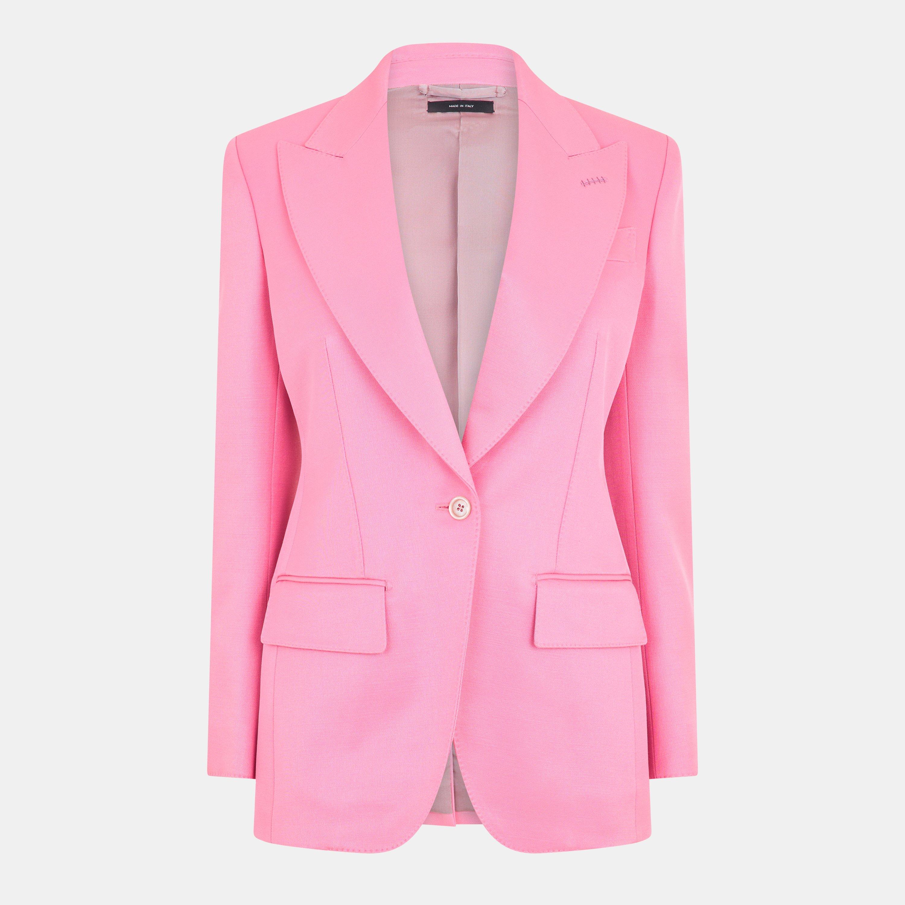 Lapel Button Long Sleeve Jacket