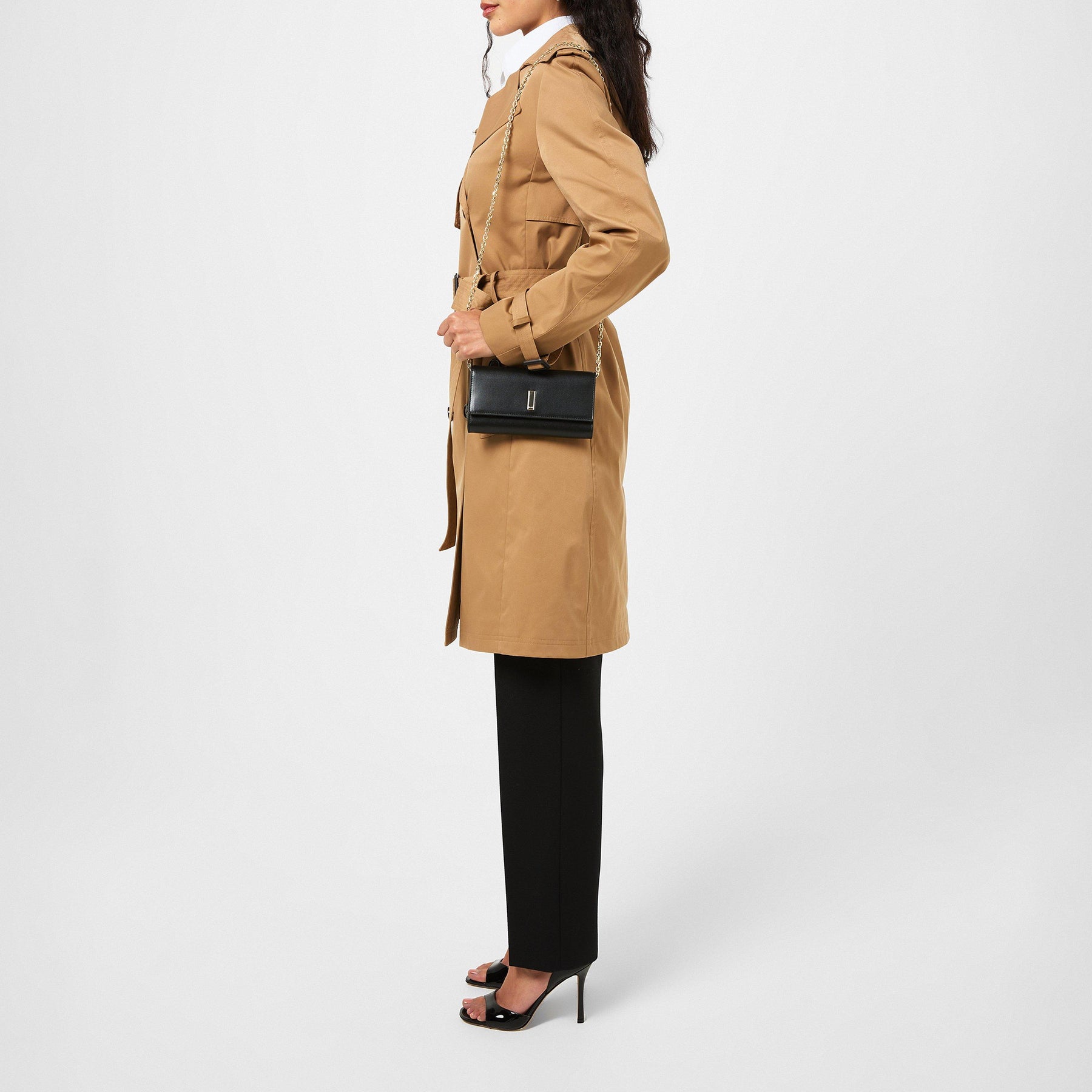 Womens Conry Double-breasted Trench Coat