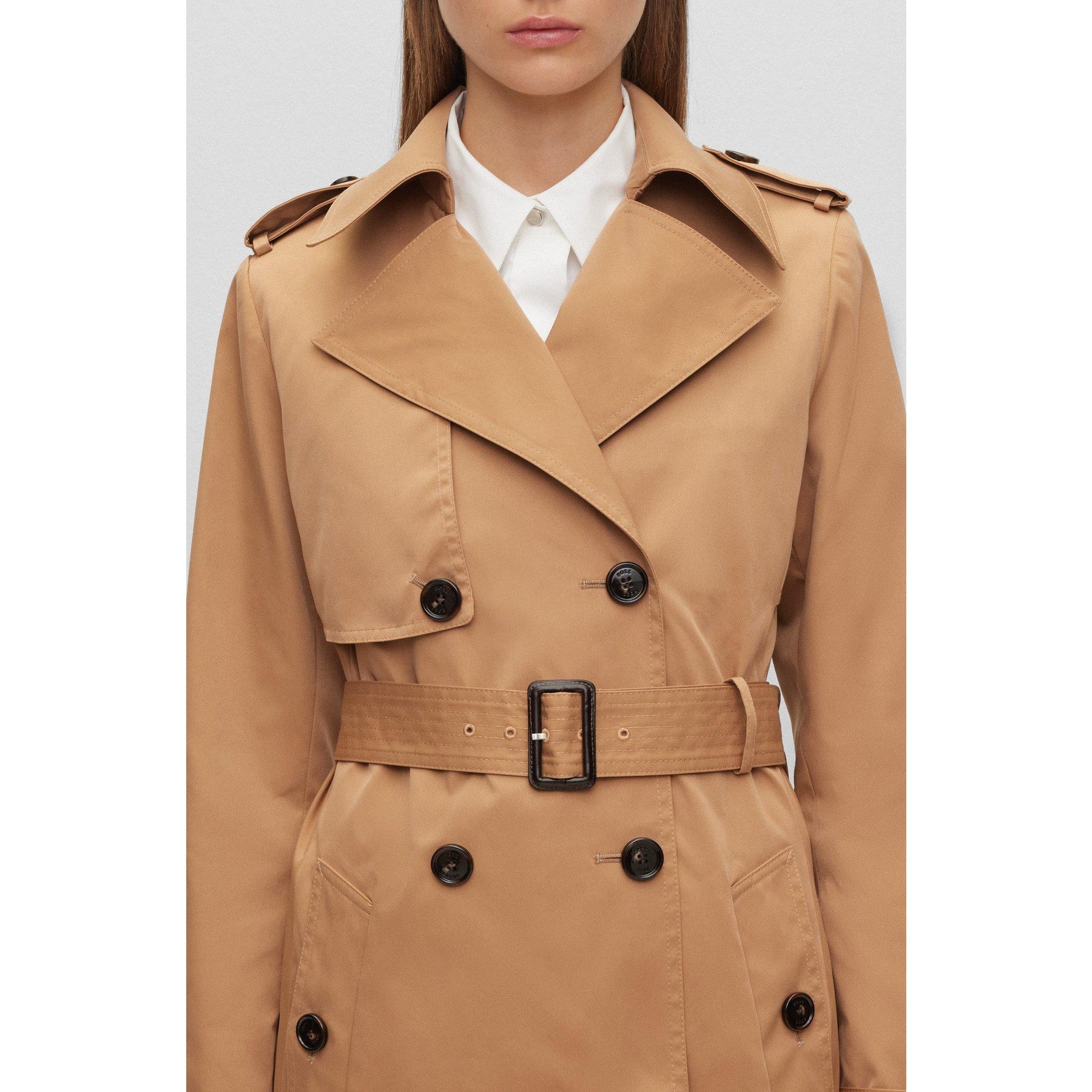 Womens Conry Double-breasted Trench Coat