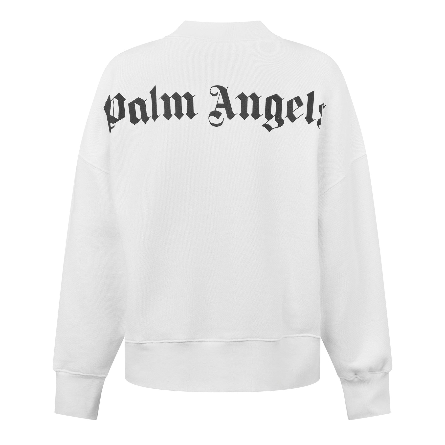 Classic Curved Logo Crew-Neck Sweater Ladies