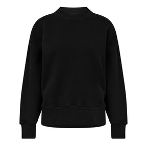 Classic Curved Logo Crew-Neck Sweater Ladies