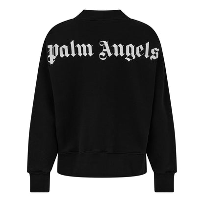 Classic Curved Logo Crew-Neck Sweater Ladies