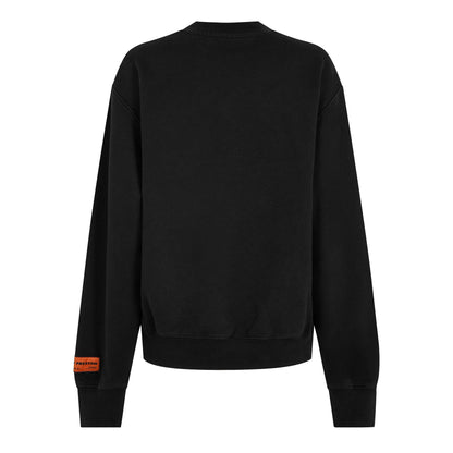 Halftone Graphic Crew Sweatshirt
