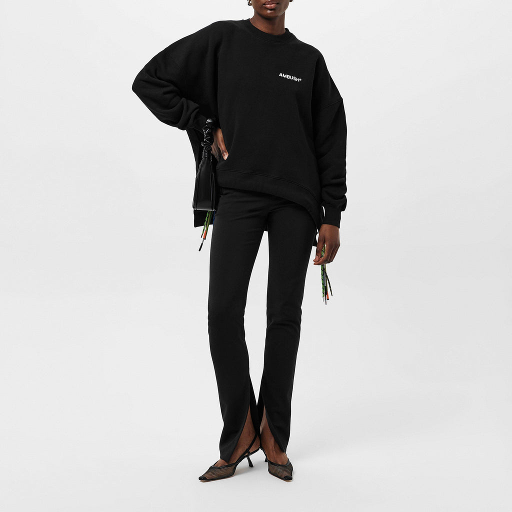 Logo Multicord Crew Neck Sweater