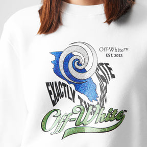 Women's Bling Cropped Crew Sweater