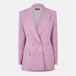 Structured Tailored Leather Jacket