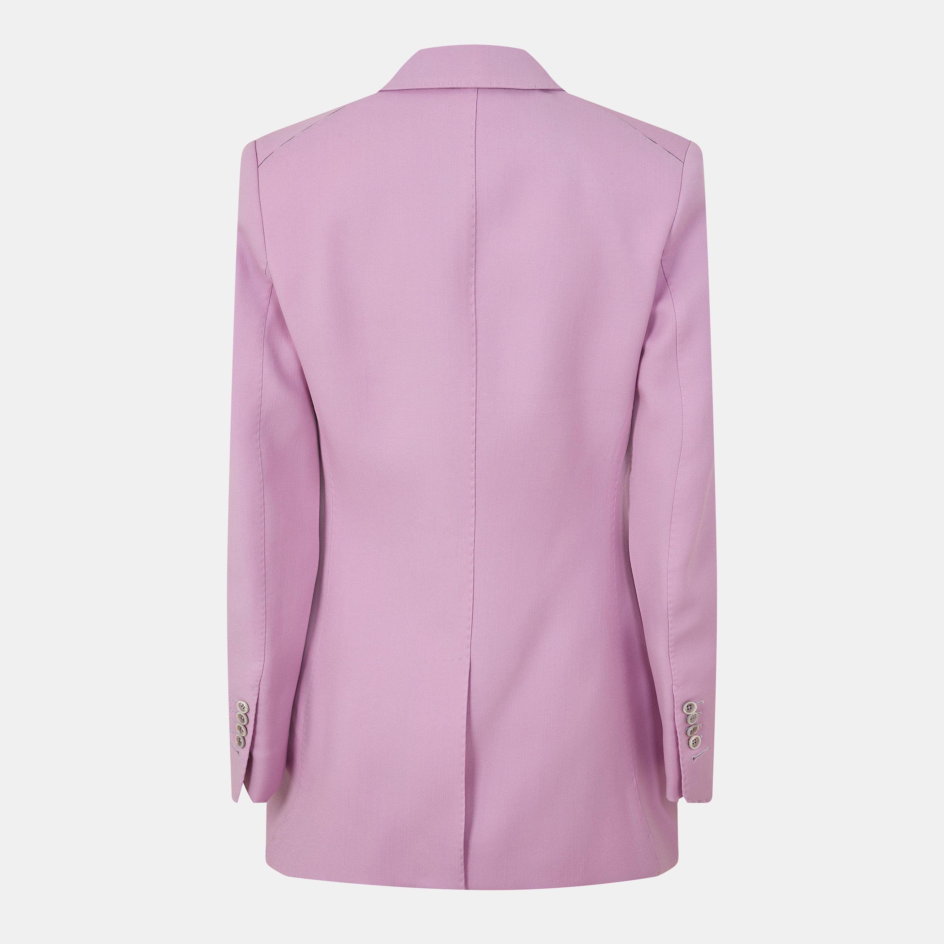 Structured Tailored Leather Jacket