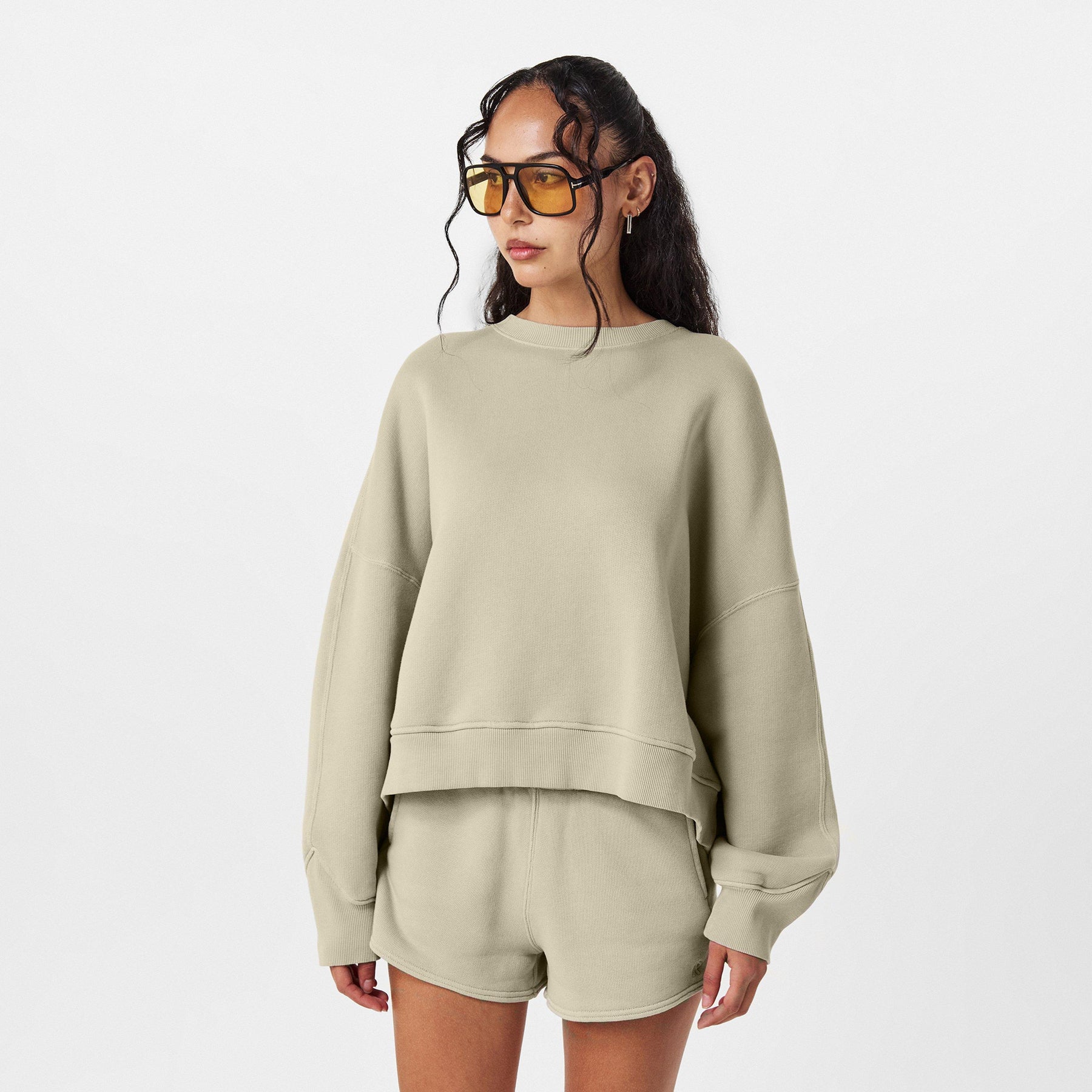 Women's Rep Initial Crew Sweatshirt