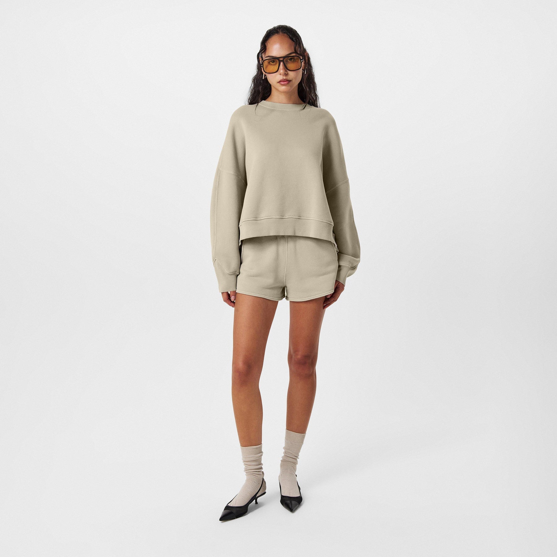 Women's Rep Initial Crew Sweatshirt