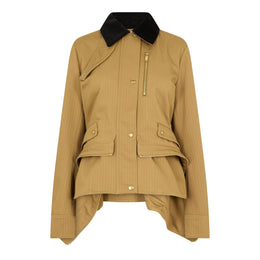 Alex Herringbone Coach Jacket