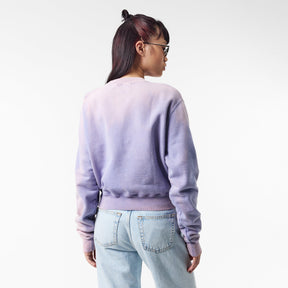 Women's  Cropped Crew-Neck Sweater