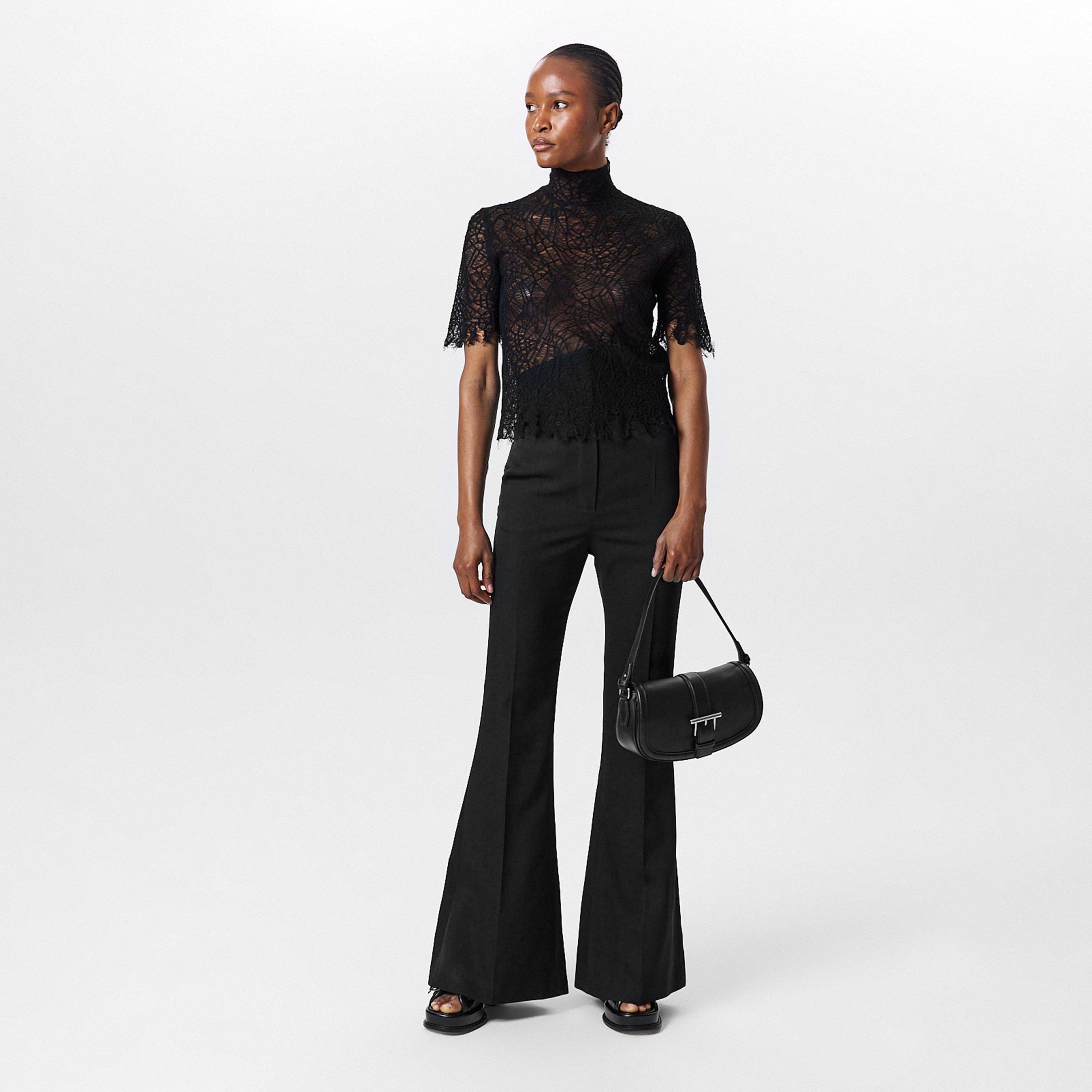 Alex Spider Lace Knitted Top