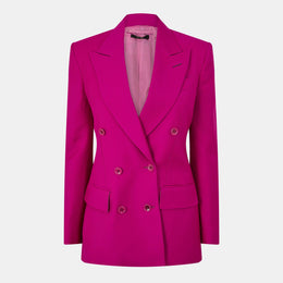 Leather Tailored Fit Jacket