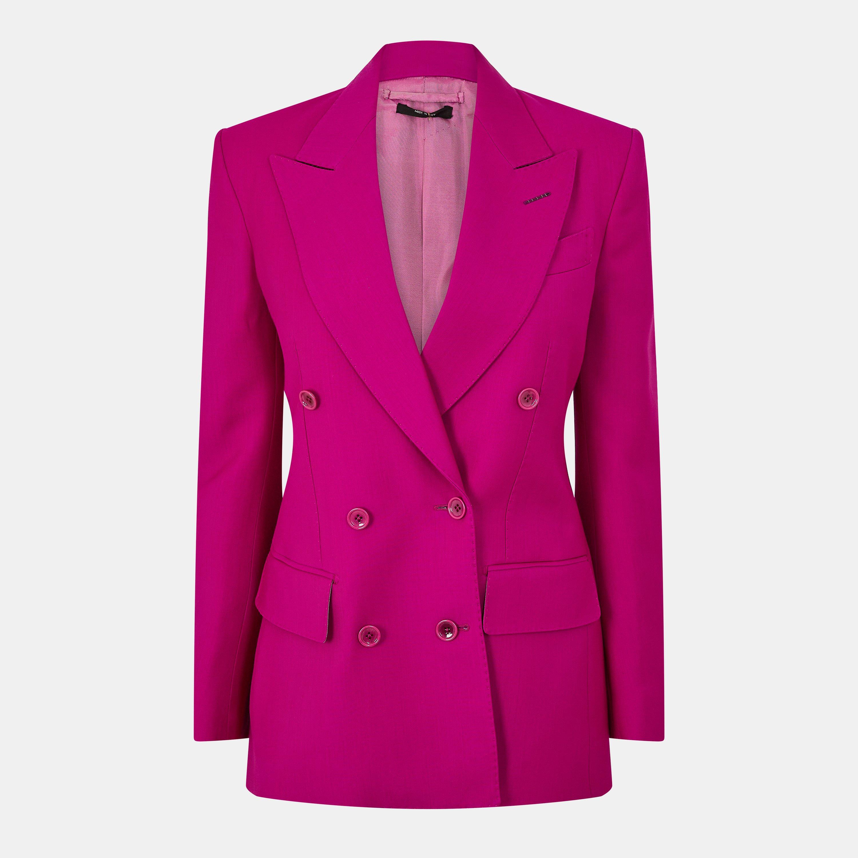Leather Tailored Fit Jacket