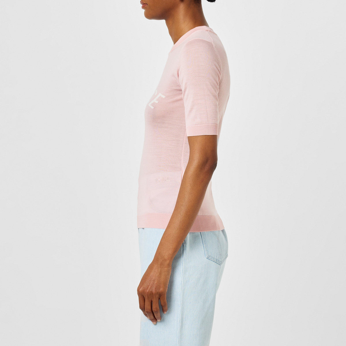 Logo Knitted Top