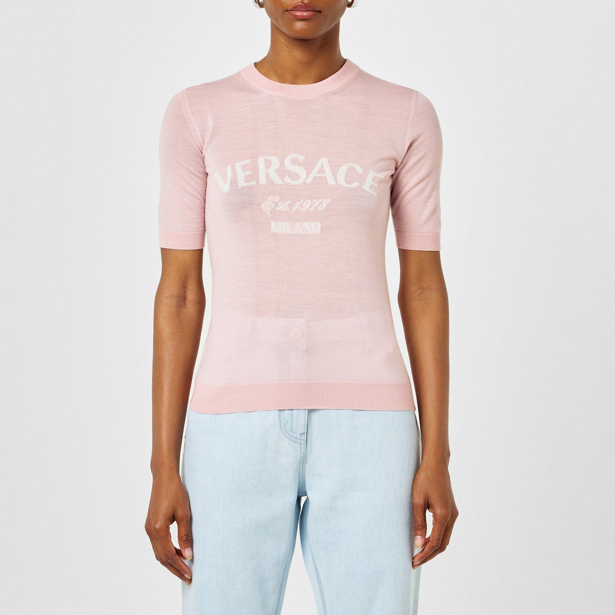 Logo Knitted Top