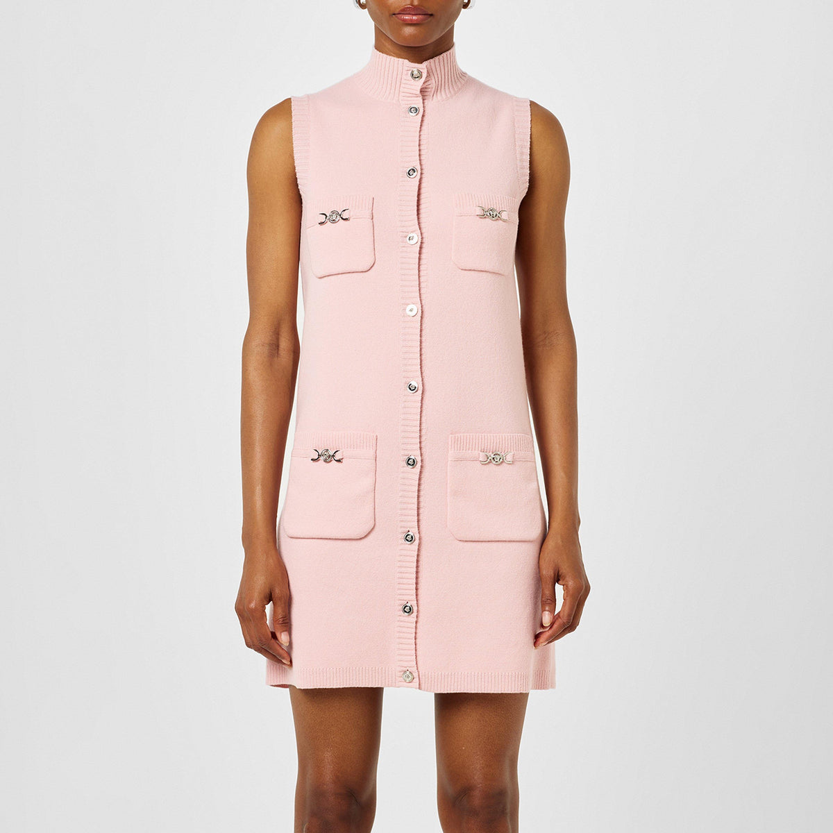 Knit Medusa Mini Dress