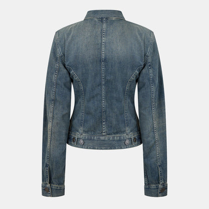 Women's Bal Corseted Denim Jacket