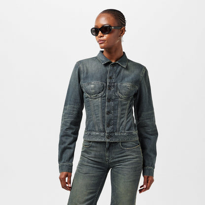 Women's Bal Corseted Denim Jacket