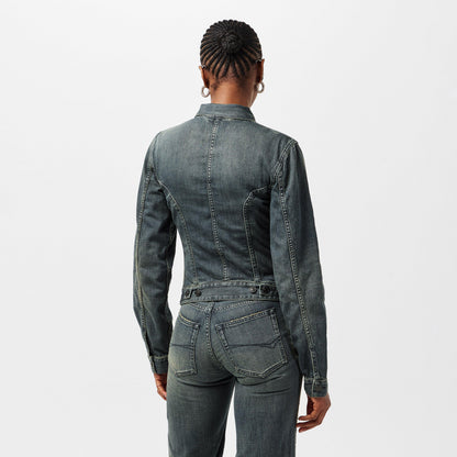 Women's Bal Corseted Denim Jacket