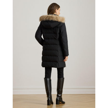 Fur Hood Medium Puffer Jacket