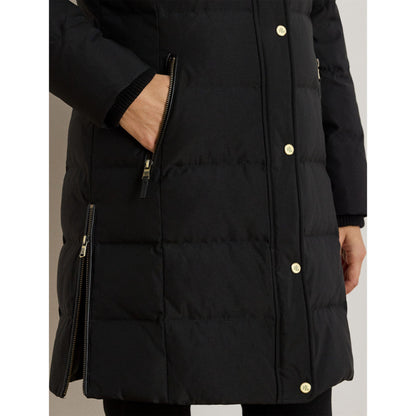 Fur Hood Medium Puffer Jacket