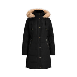 Fur Hood Medium Puffer Jacket
