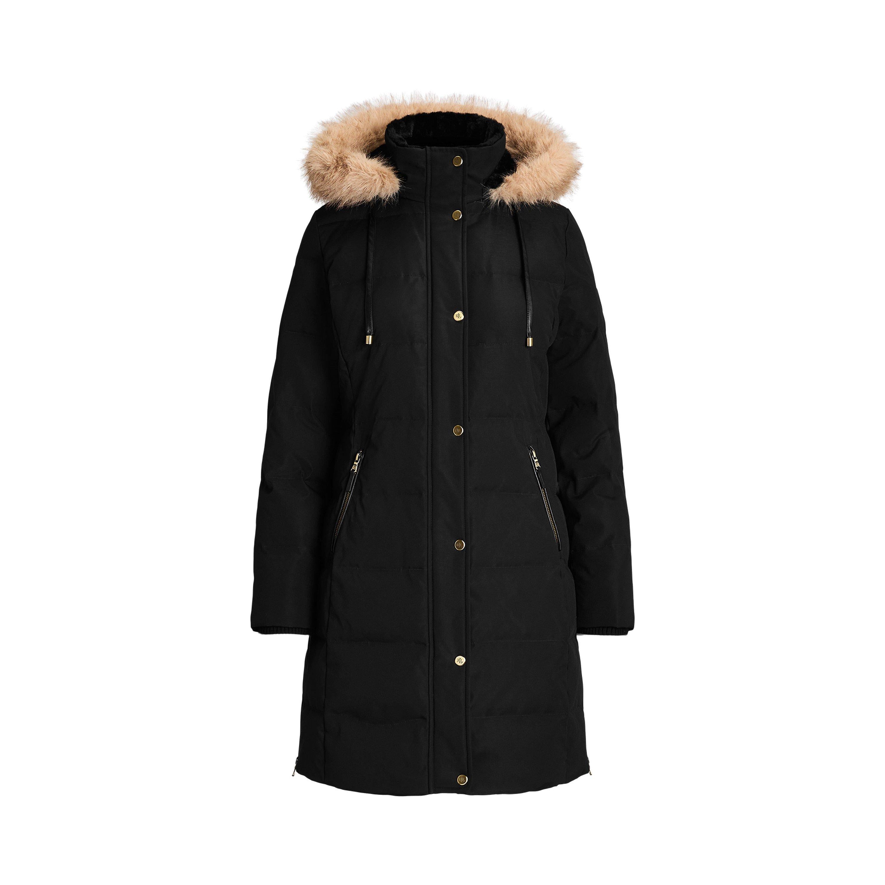 Fur Hood Medium Puffer Jacket
