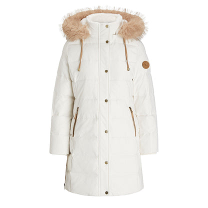 Fur Hood Medium Puffer Jacket