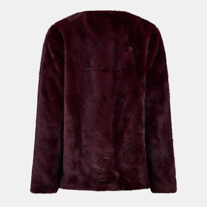 FX Fur Teddy Coat