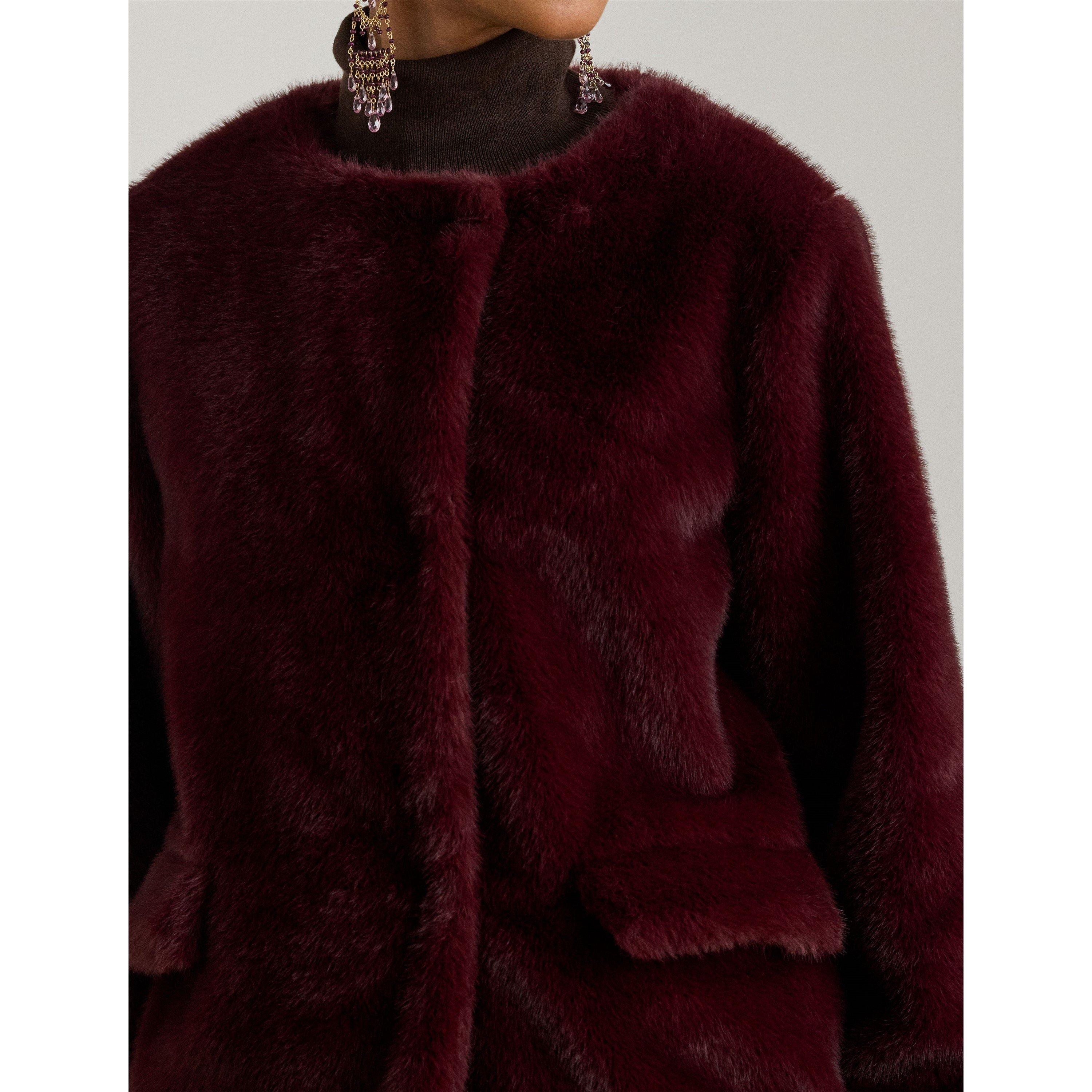 FX Fur Teddy Coat