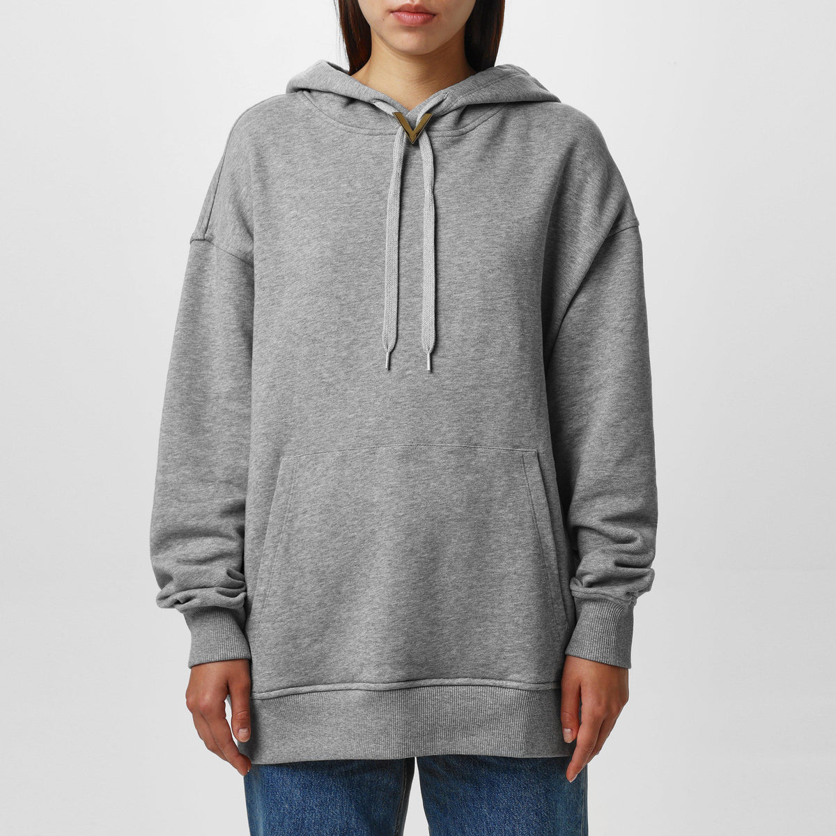 V-Detail Hoodie