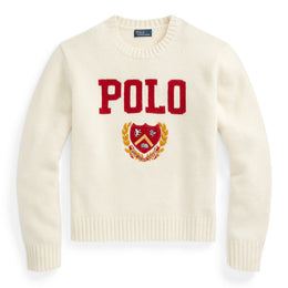Polo Logo Crew Sweater