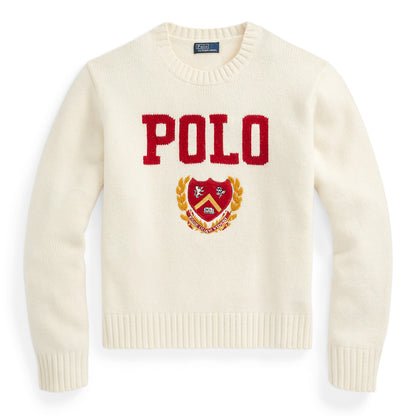 Polo Logo Crew Sweater