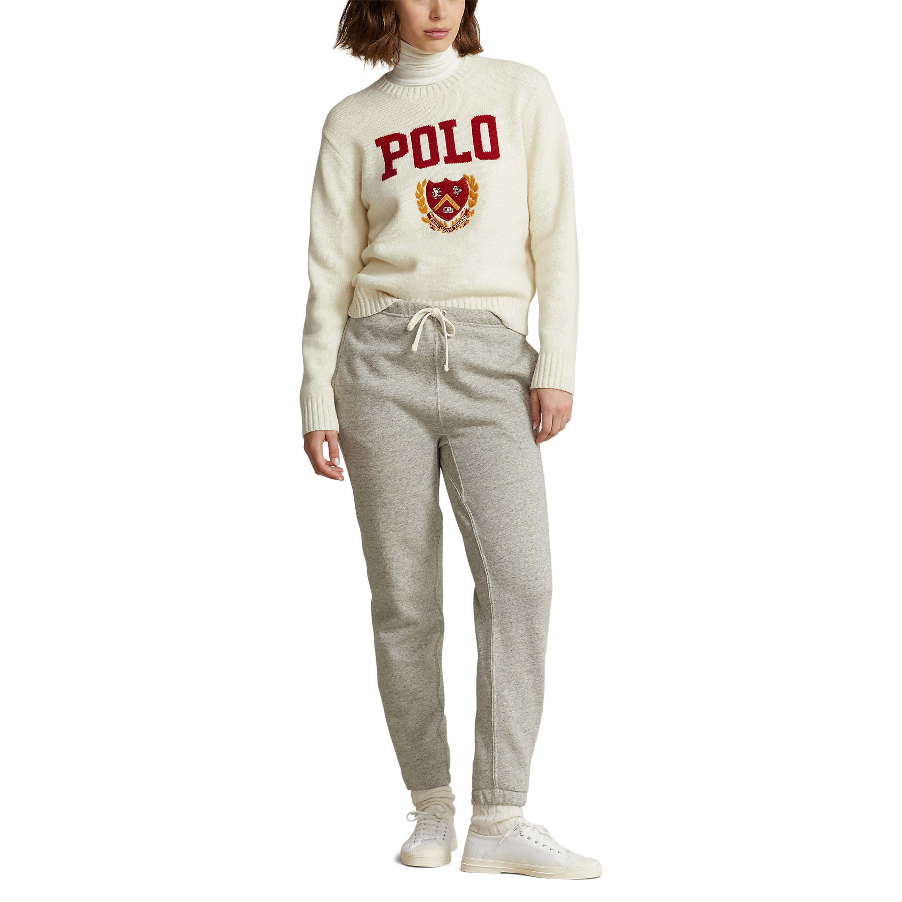 Polo Logo Crew Sweater