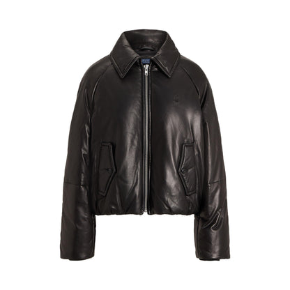 Bomber Leather Jacket