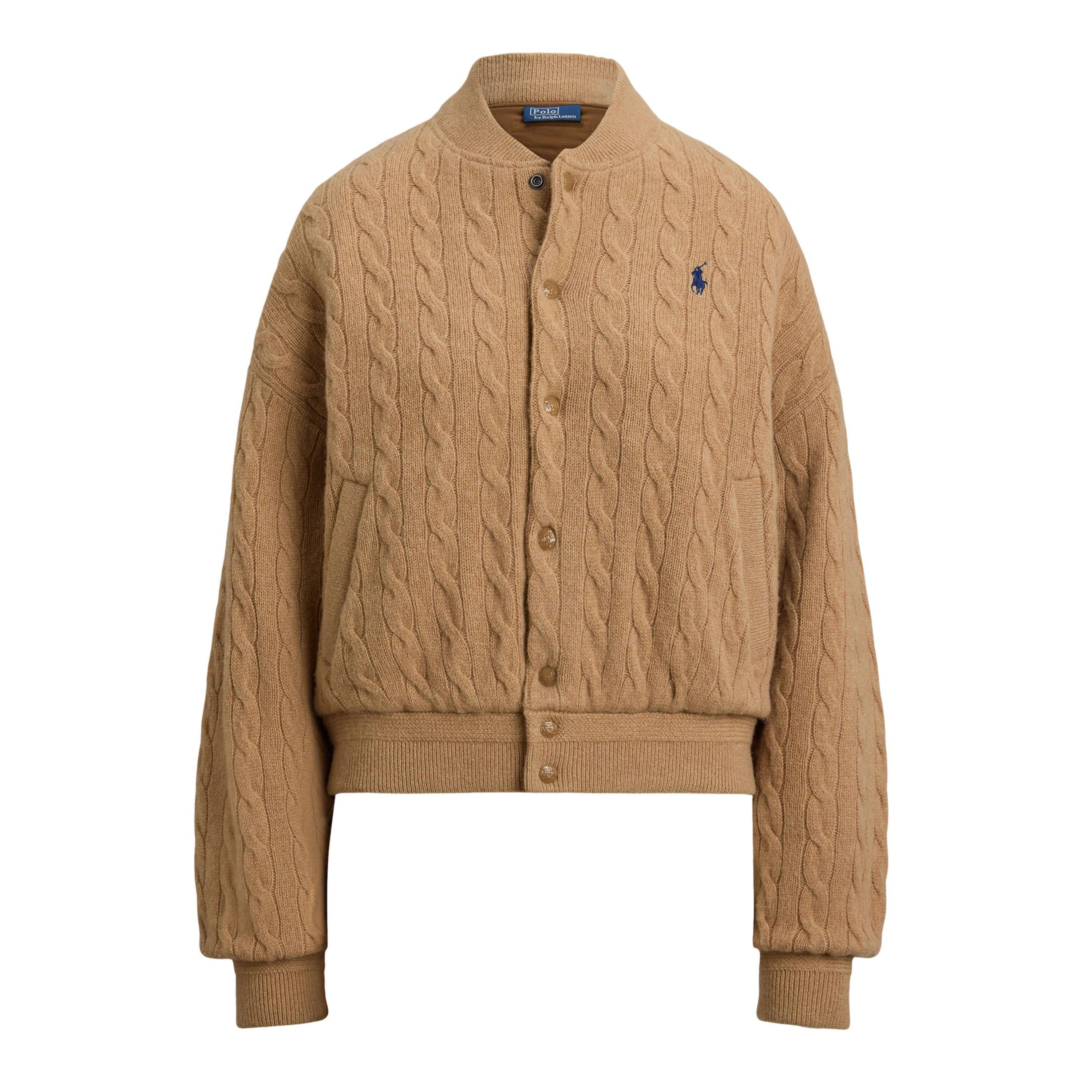 American Style Ribbed Trim Bomber Jacket
