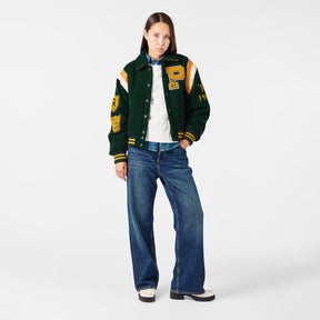 Women's Letterman Bomber Jacket