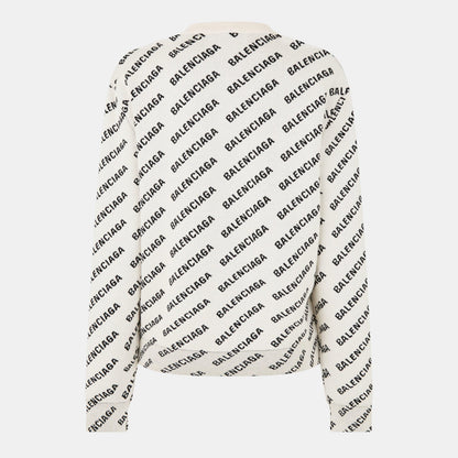 All Over Logo Crewneck Jumper