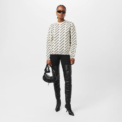 All Over Logo Crewneck Jumper