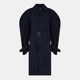 Oversized Water-Resistant Trench Coat
