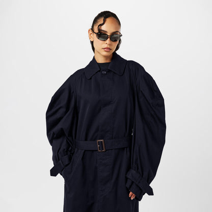 Oversized Water-Resistant Trench Coat