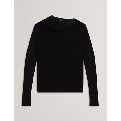 Long Sleeve Sheer Knitted Top