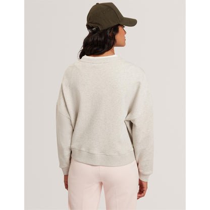 Embroidered Crew Sweatshirt