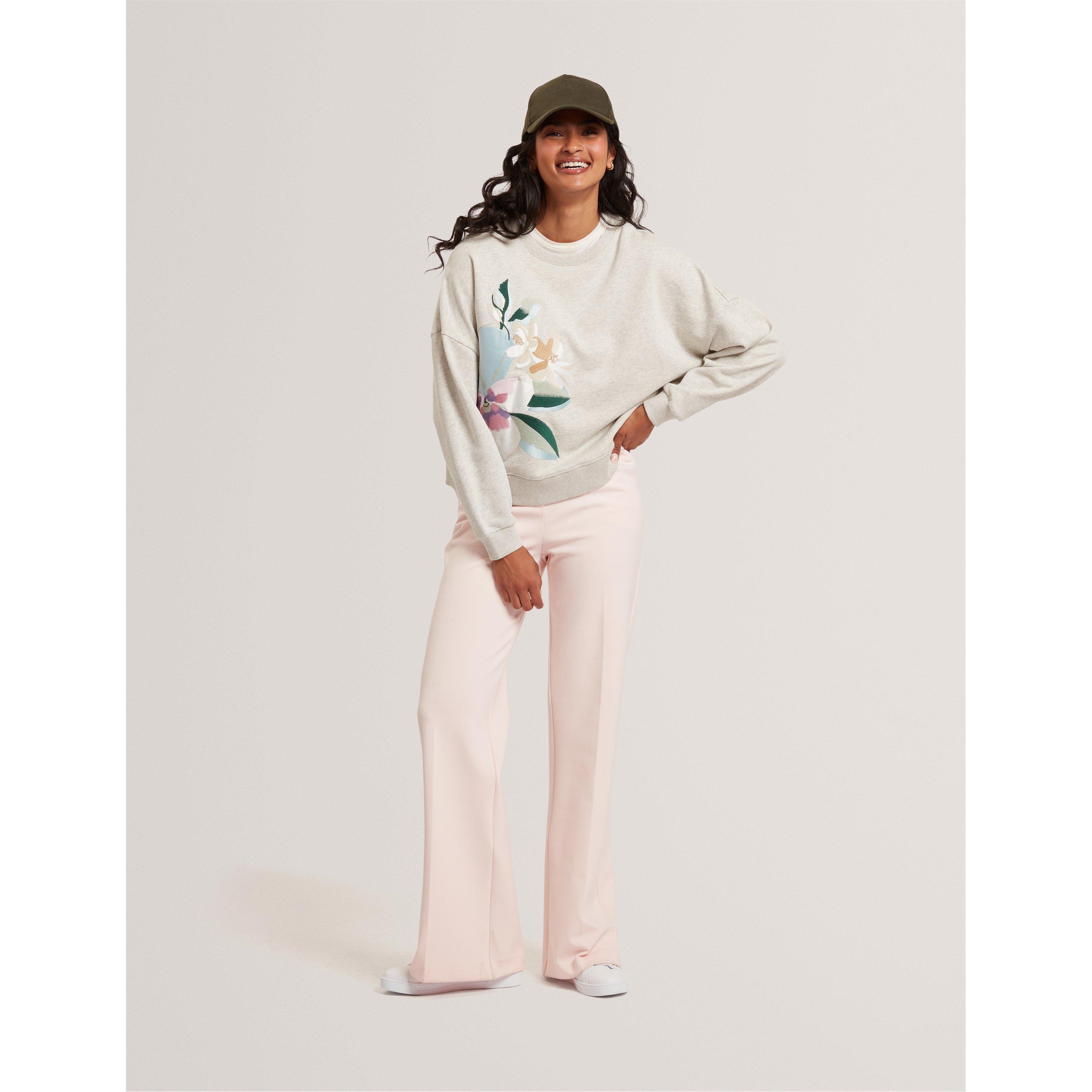 Embroidered Crew Sweatshirt