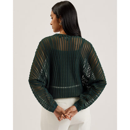 Striped Knitted Top