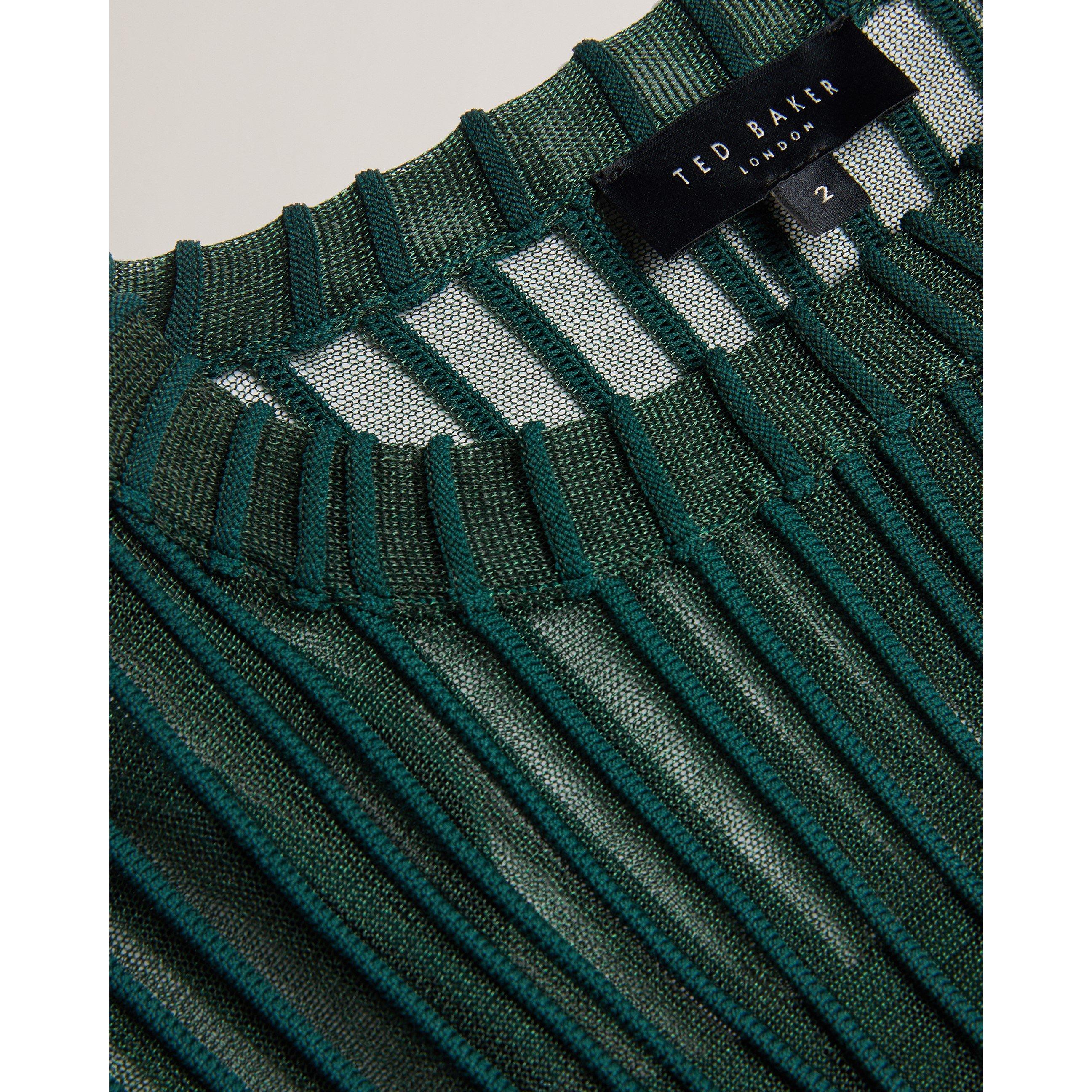 Striped Knitted Top